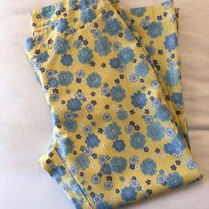 Lilly Pulitzer Cuba Libre Capri Pants, 8